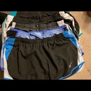 Lot of 6 XL Nike Gym Shorts